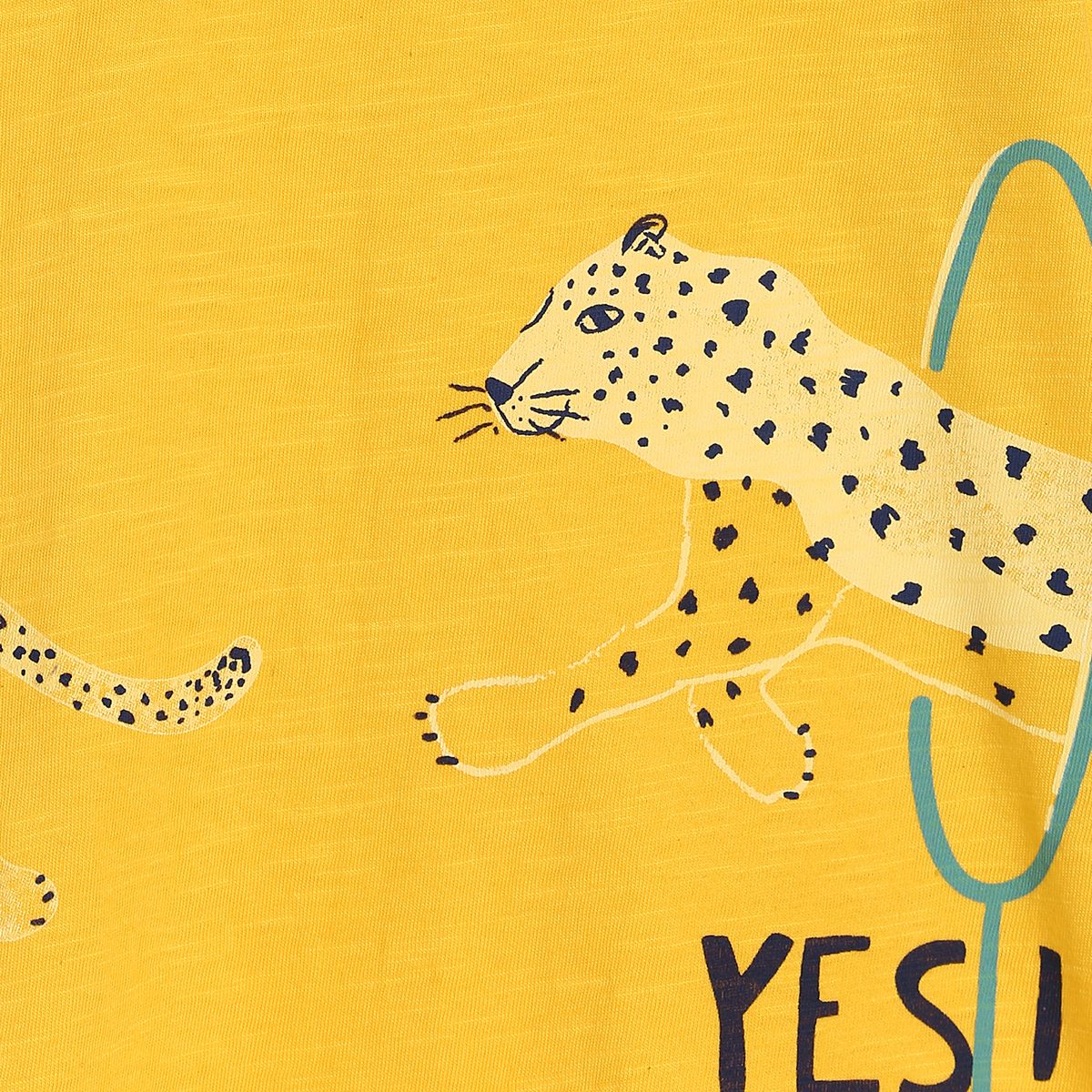 Boys Yellow Pack Of 1 T-Shirt