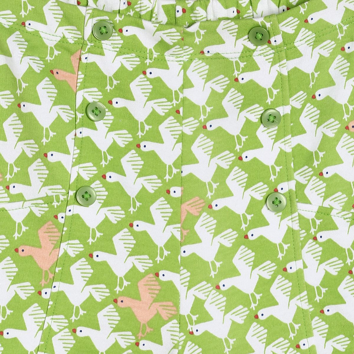 Girls Green Pack Of 1 Shorts