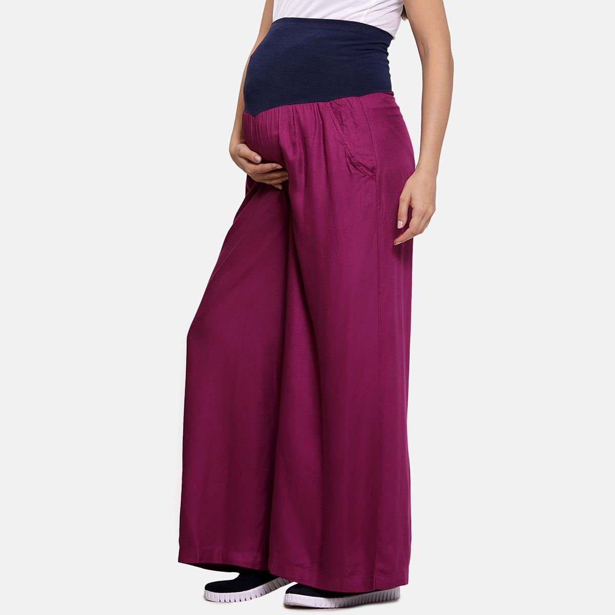 Woven Pant With Tummy Tucker