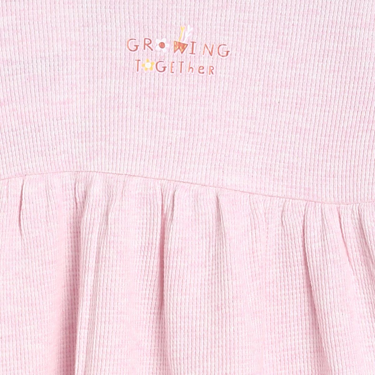 Pack of 1 knit dress - pink for 0-3 Months