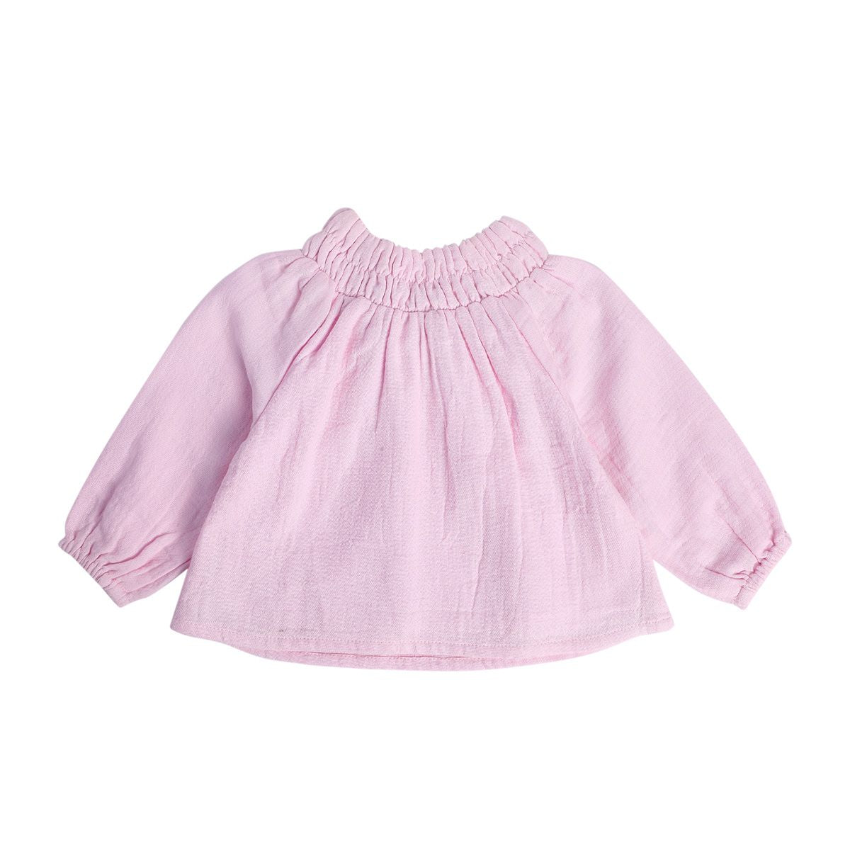 Girls Pink Pack Of 1 Woven Top