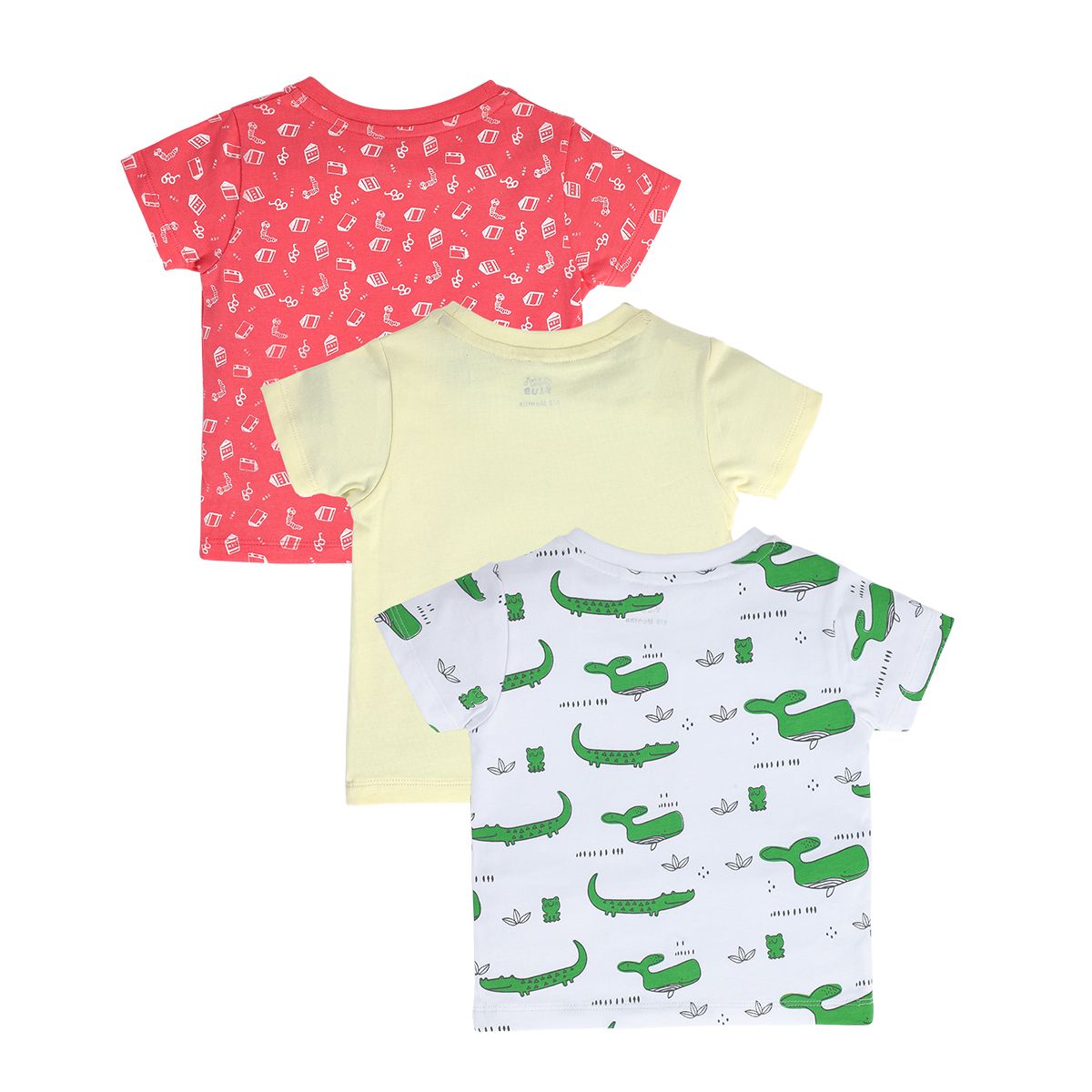 Boys Multicolor Pack Of 3 T-Shirt
