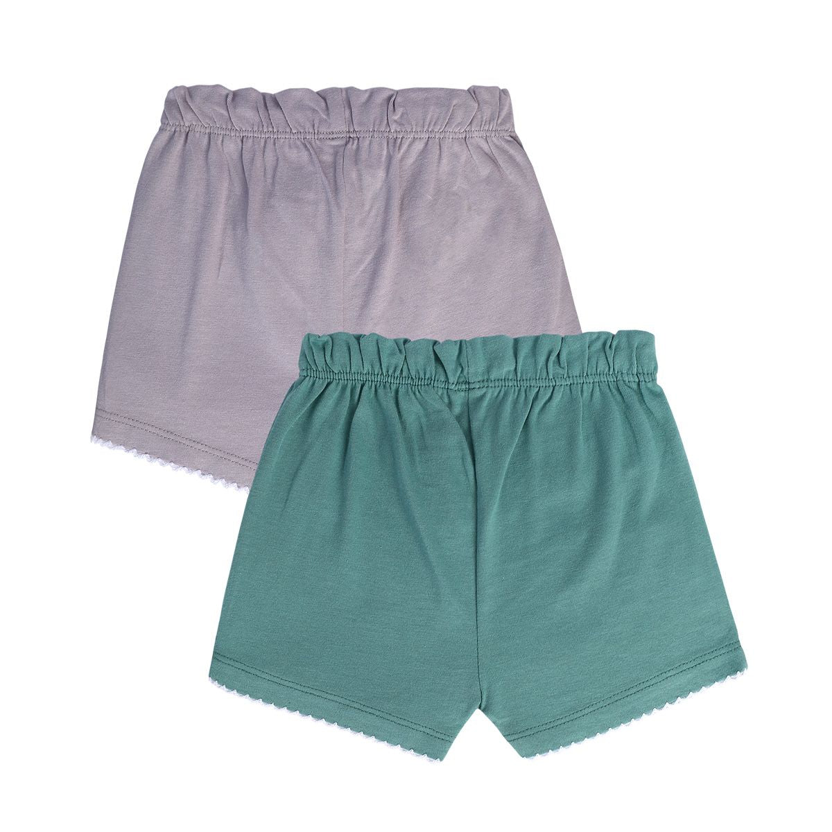 Girls Multicolor Pack Of 2 Shorts