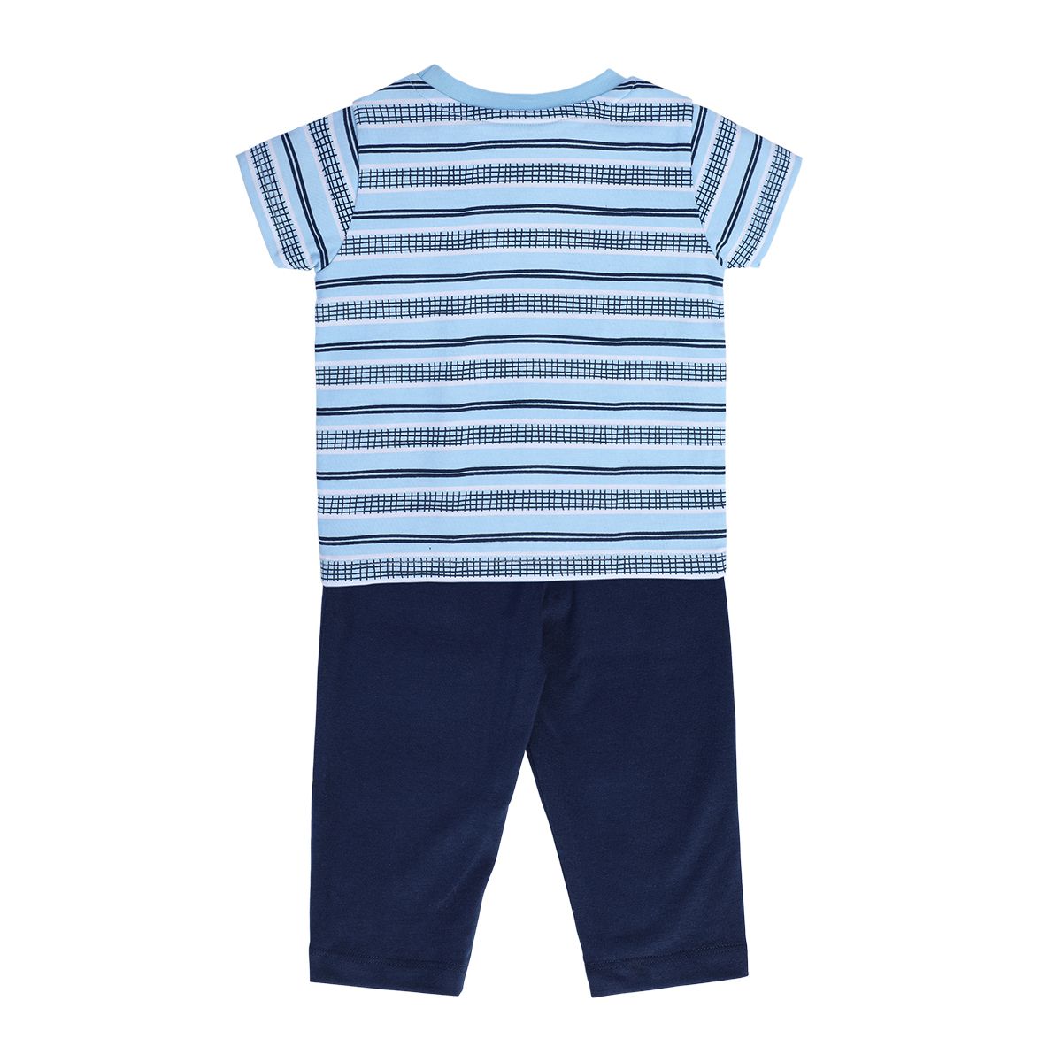 Boys Blue Pack Of 2 Top And Bottom