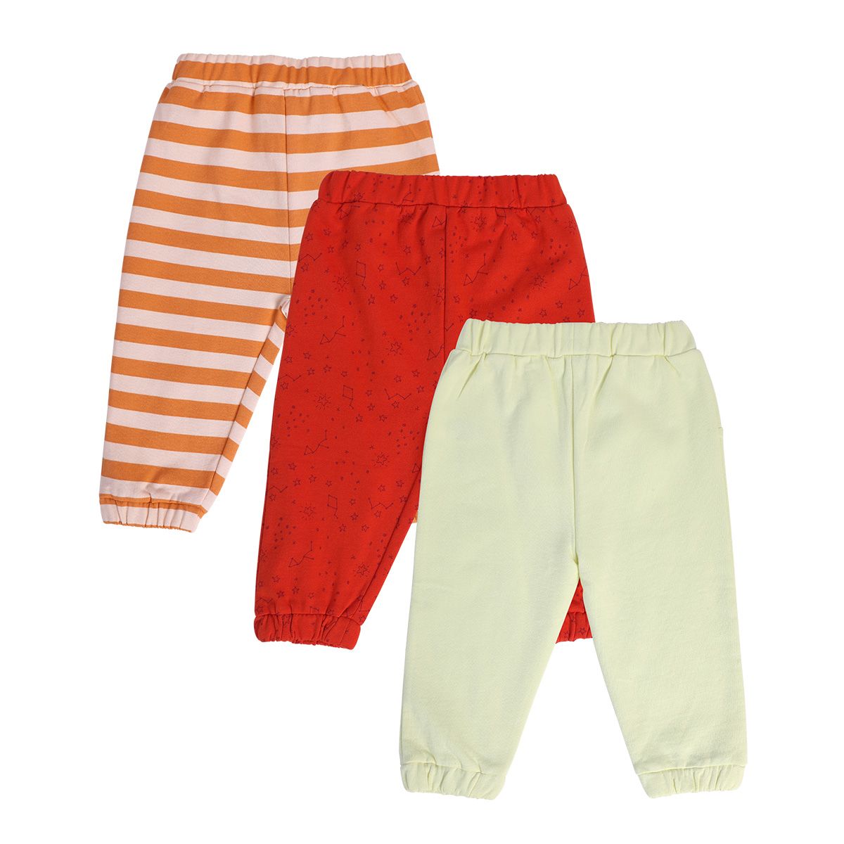 Boys Multicolor Pack Of 3 Knit Bottom
