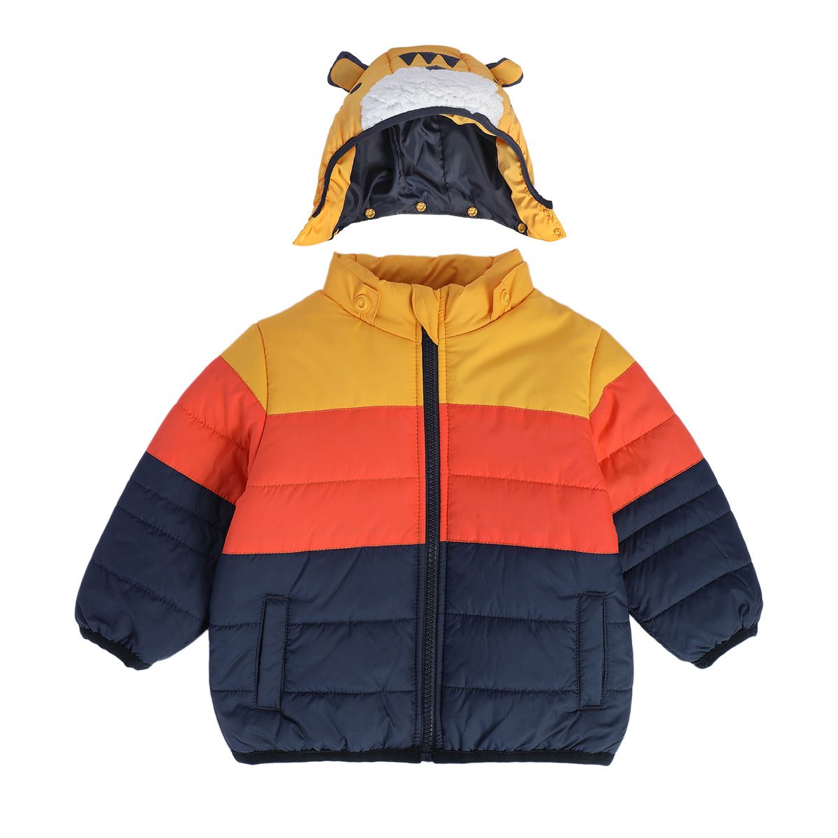 Boys Multicolor Pack Of 1 Jacket