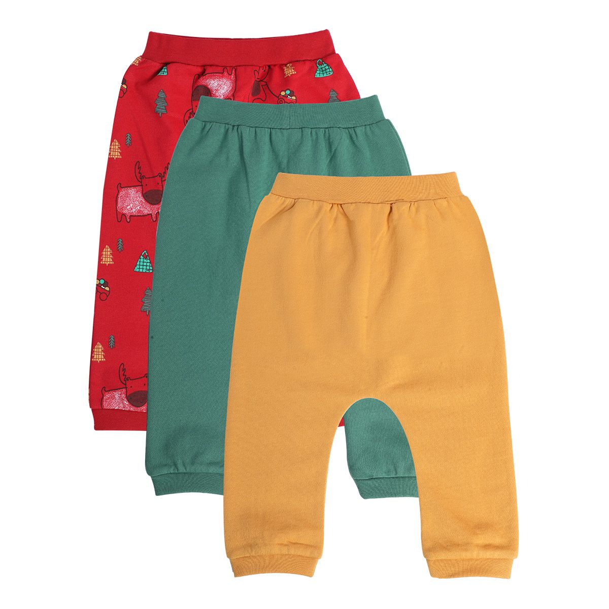 Boys Off White Knit Bottom