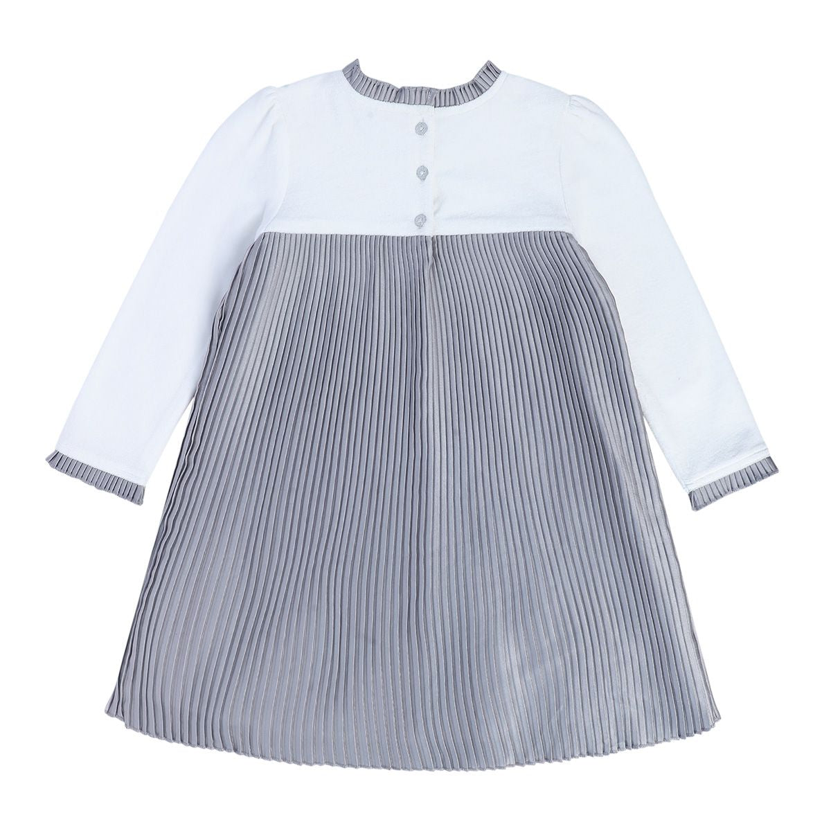 Girls Silver Pack Of 1 Dress