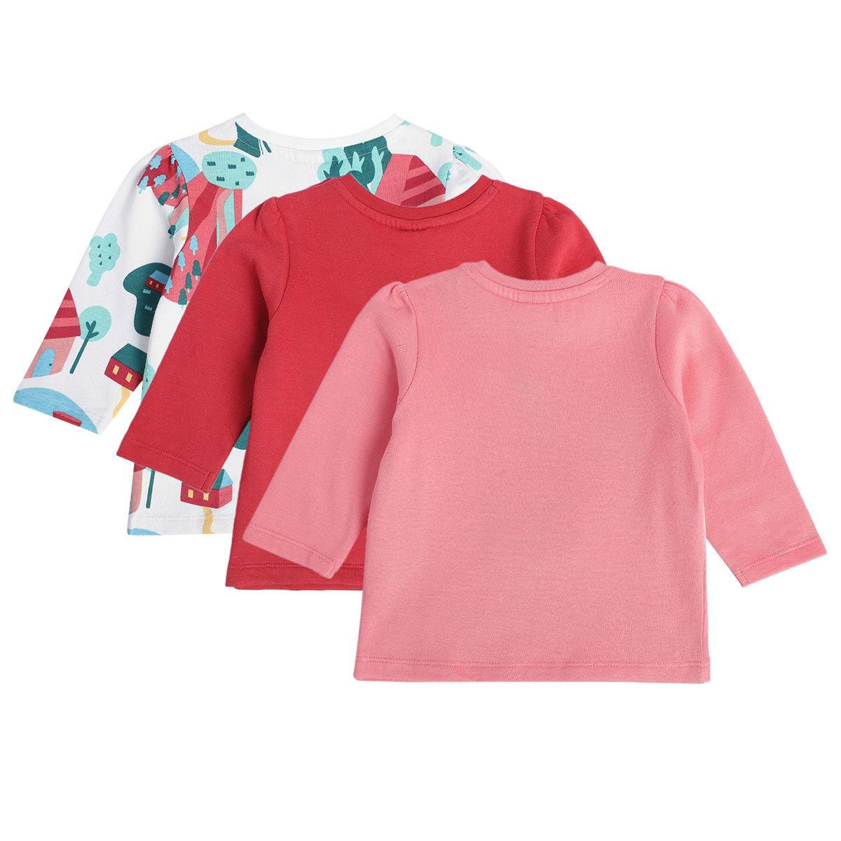 Girls White Knit Top