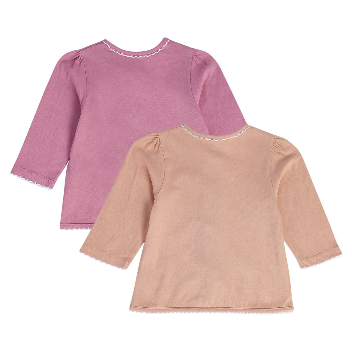 Girls Multicolor Pack Of 2 Front Open Vest