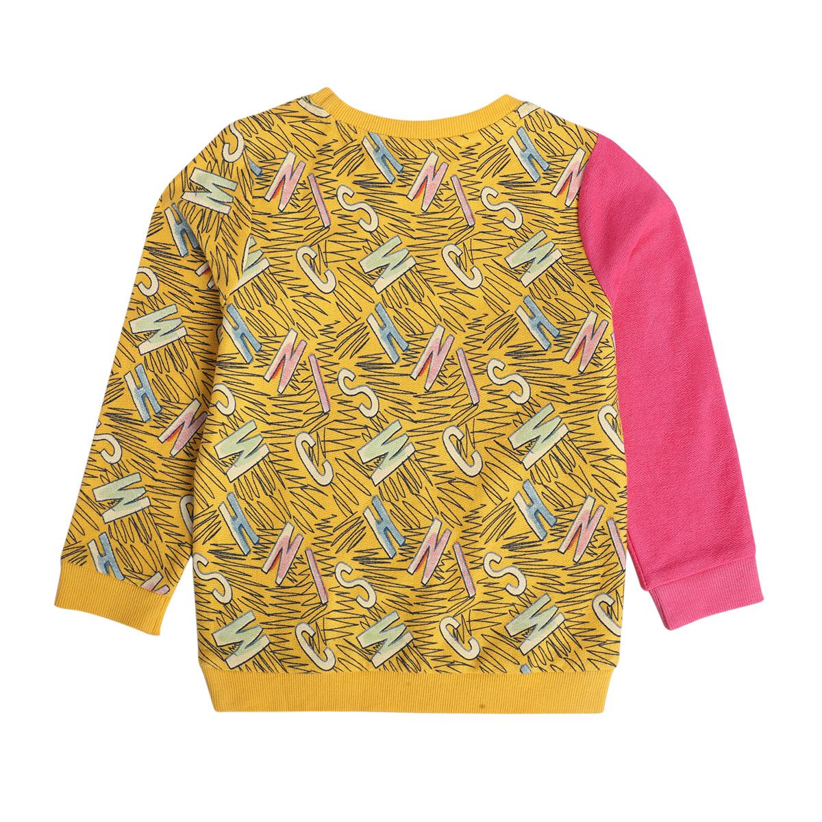 Girls Yellow Sweat Shirt