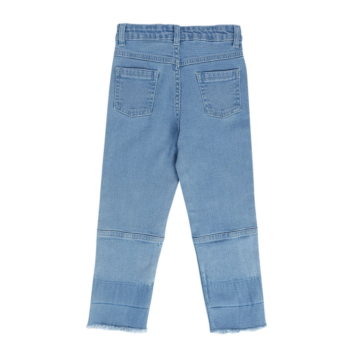 Girls Blue Pack Of 1 Denim Pant