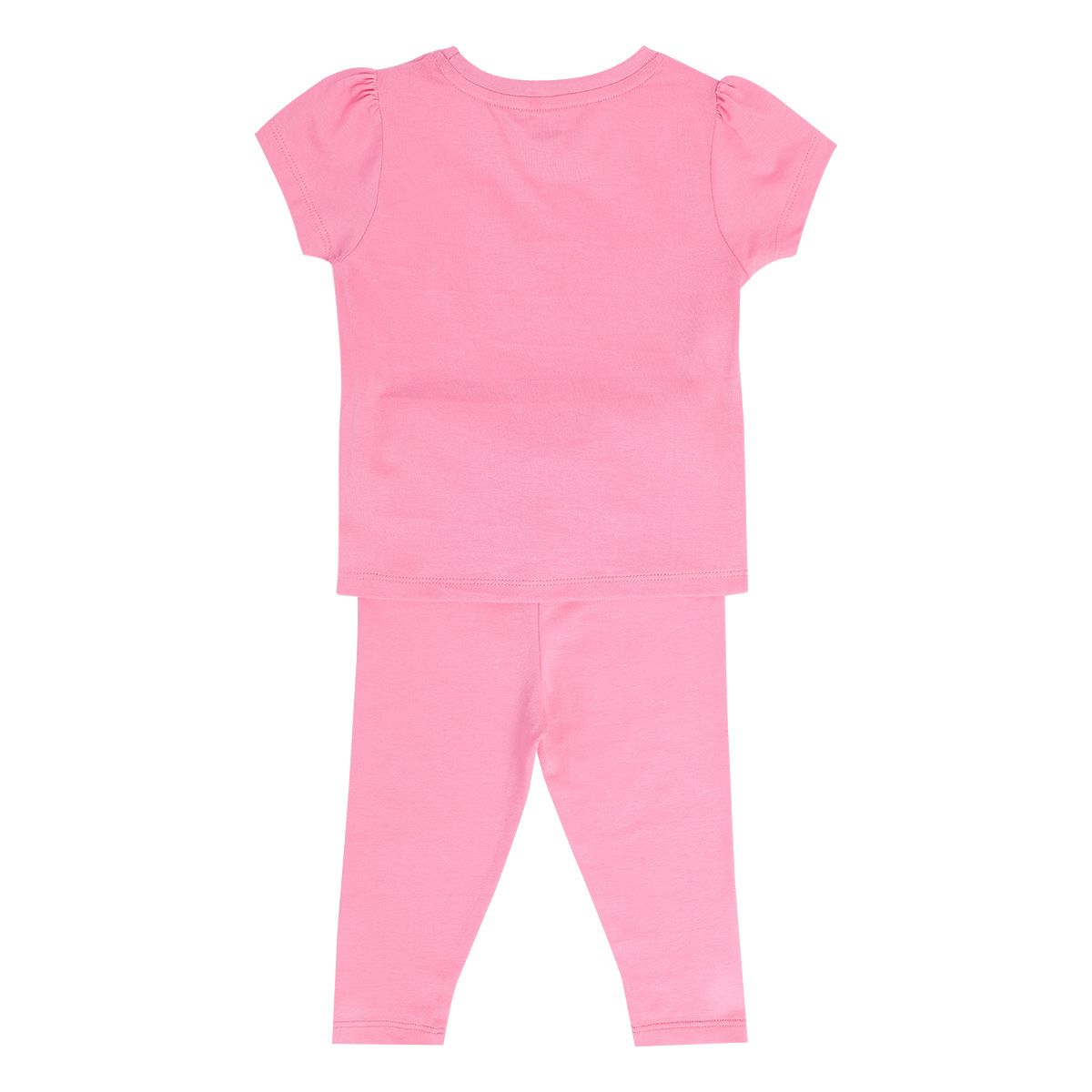 Girls Pink Pack Of 2 Top And Bottom