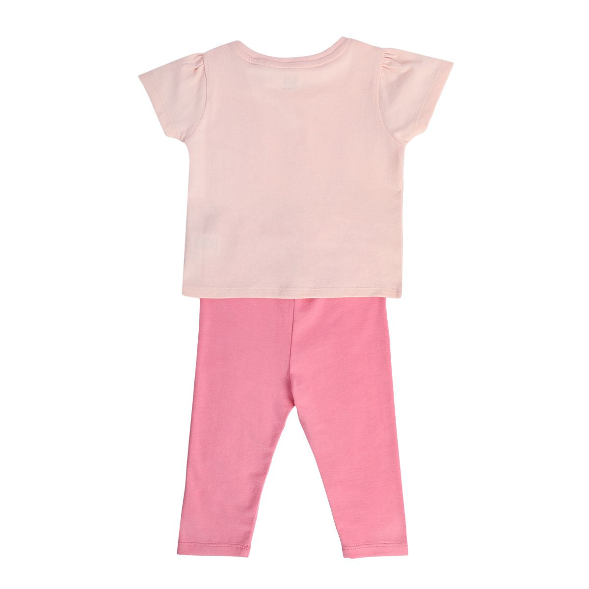Girls Pink Pack Of 2 Top And Bottom