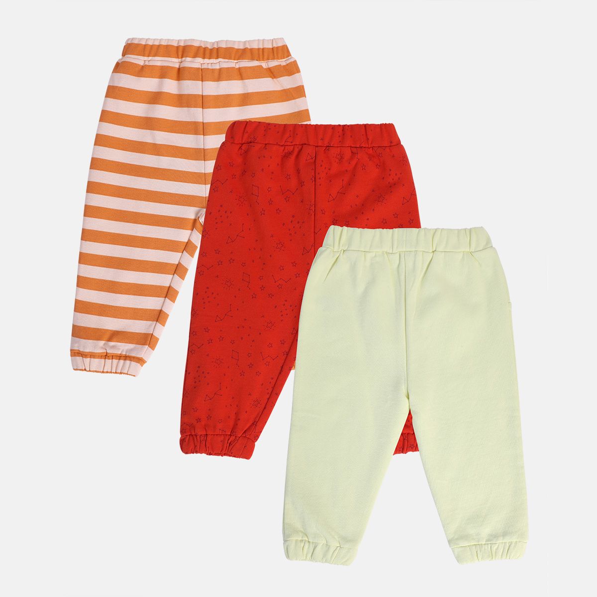 Boys Multicolor Pack Of 3 Knit Bottom