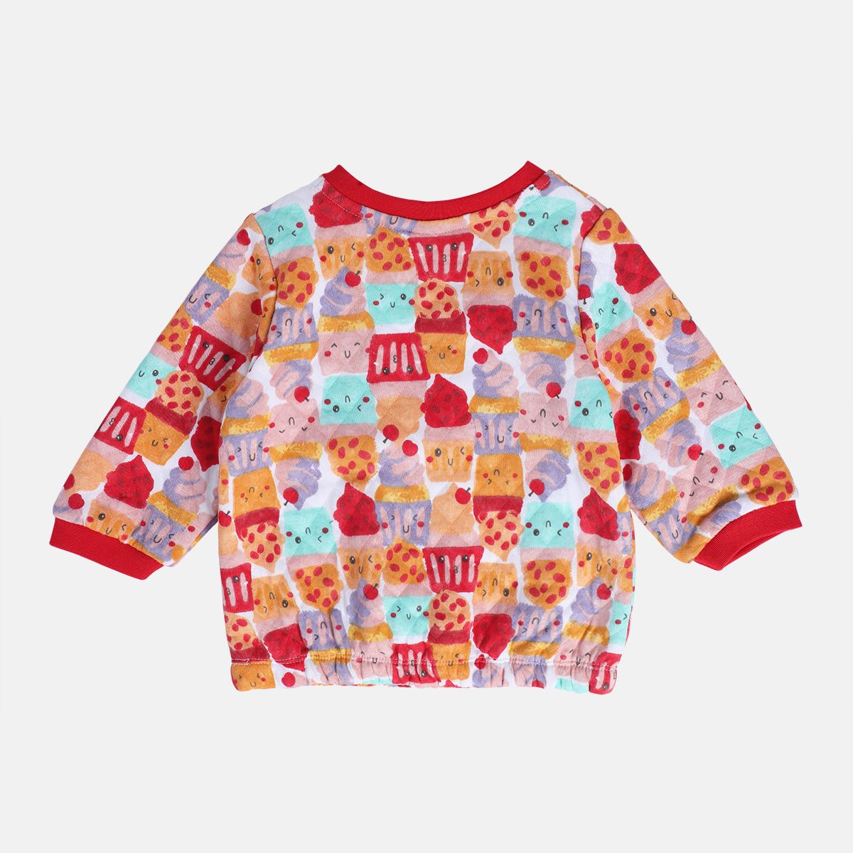 Girls Multicolor Pack Of 1 Sweat Shirt