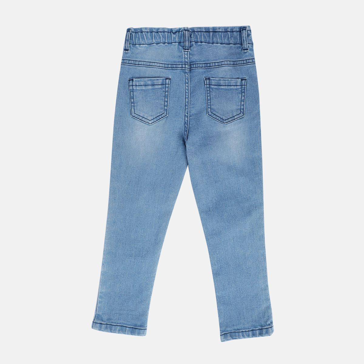 Girls Blue Pack Of 1 Denim Pant