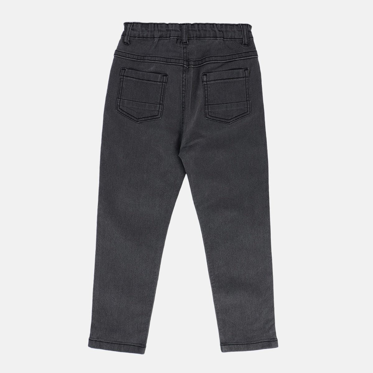 Boys Grey Pack Of 1 Denim Pant