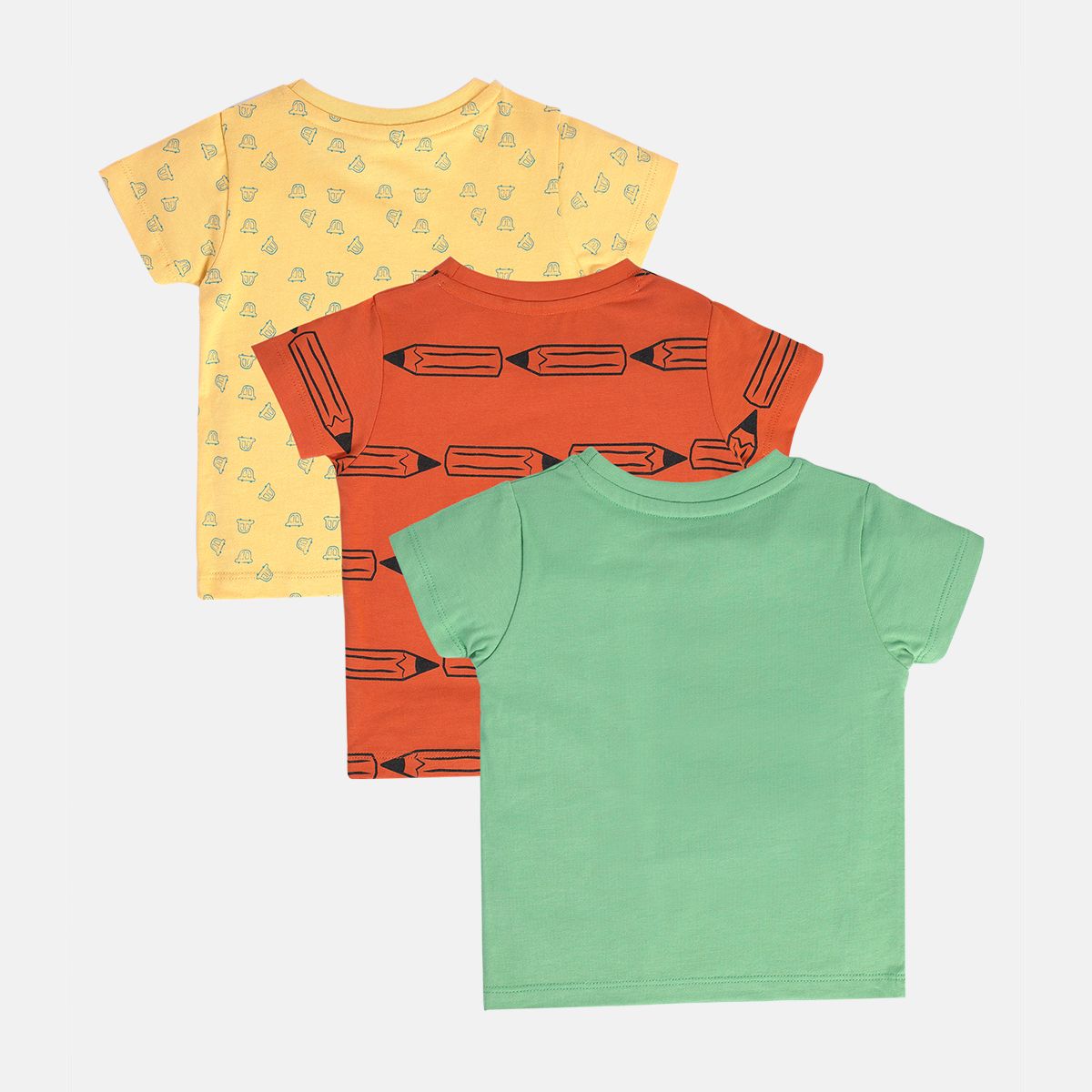 Boys Multicolor Pack Of 3 T-Shirt