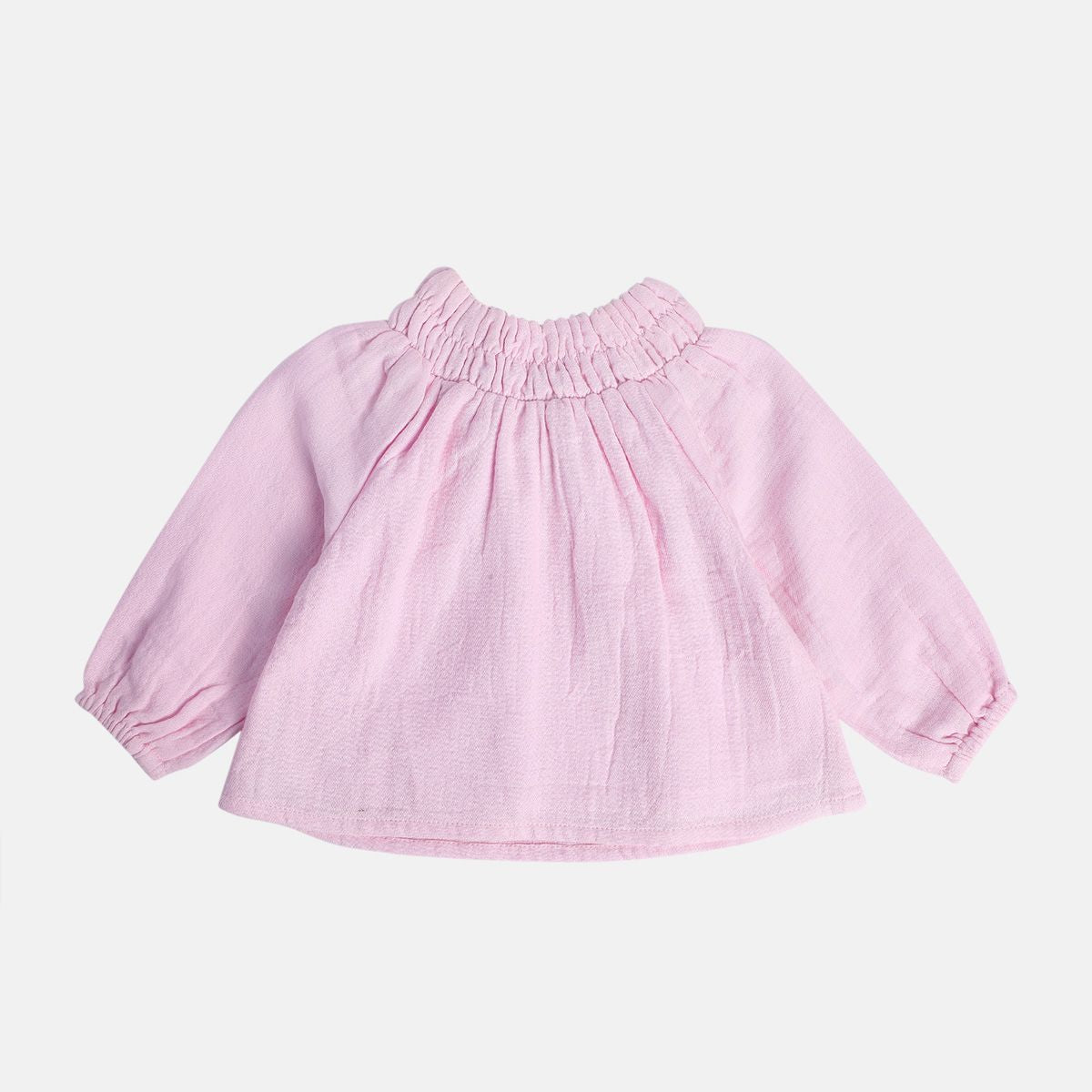 Girls Pink Pack Of 1 Woven Top