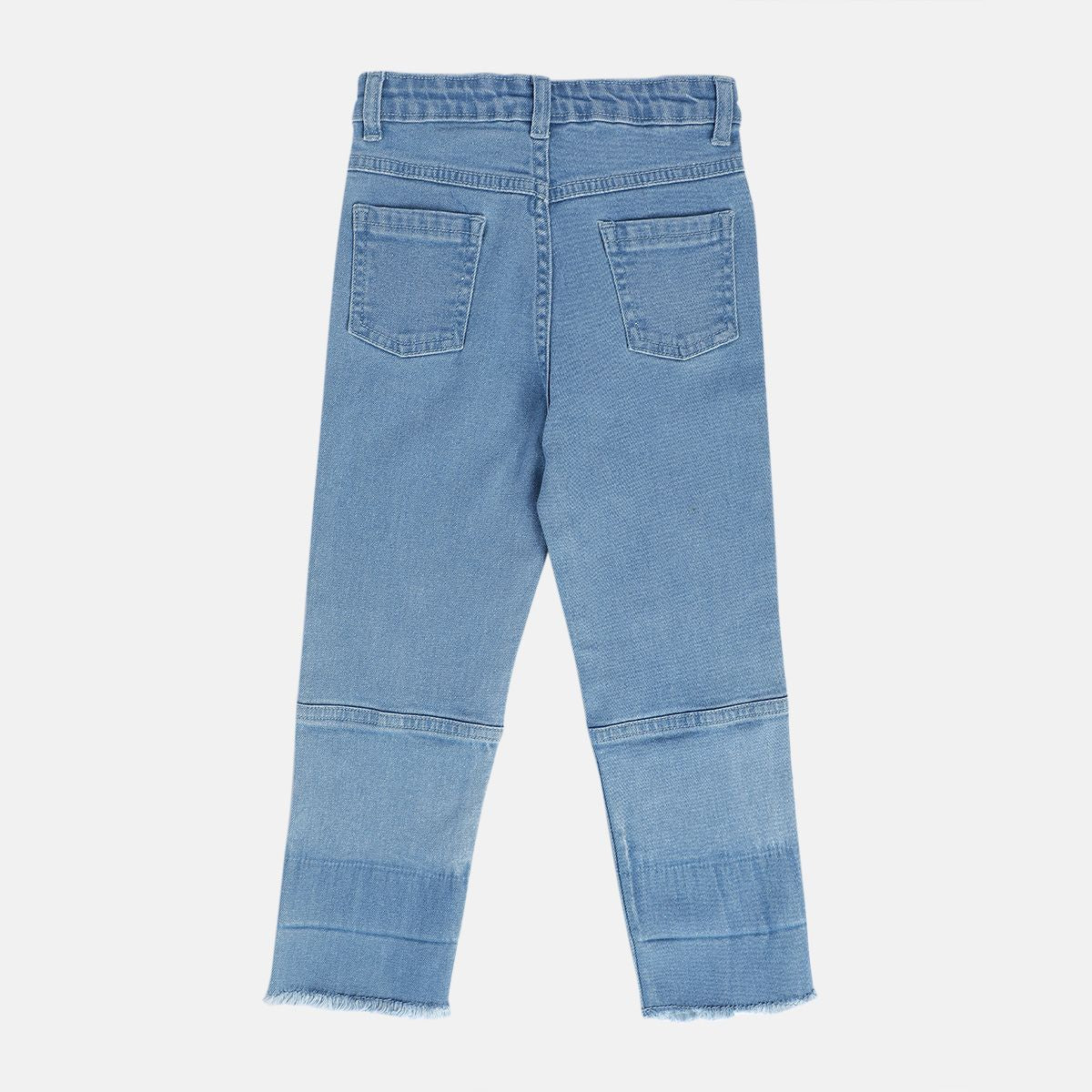 Girls Blue Pack Of 1 Denim Pant