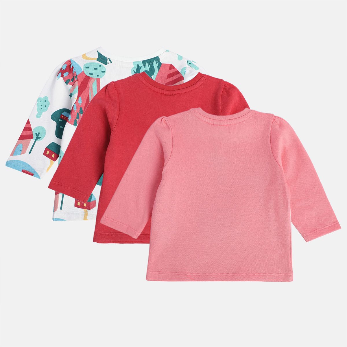 Girls White Knit Top