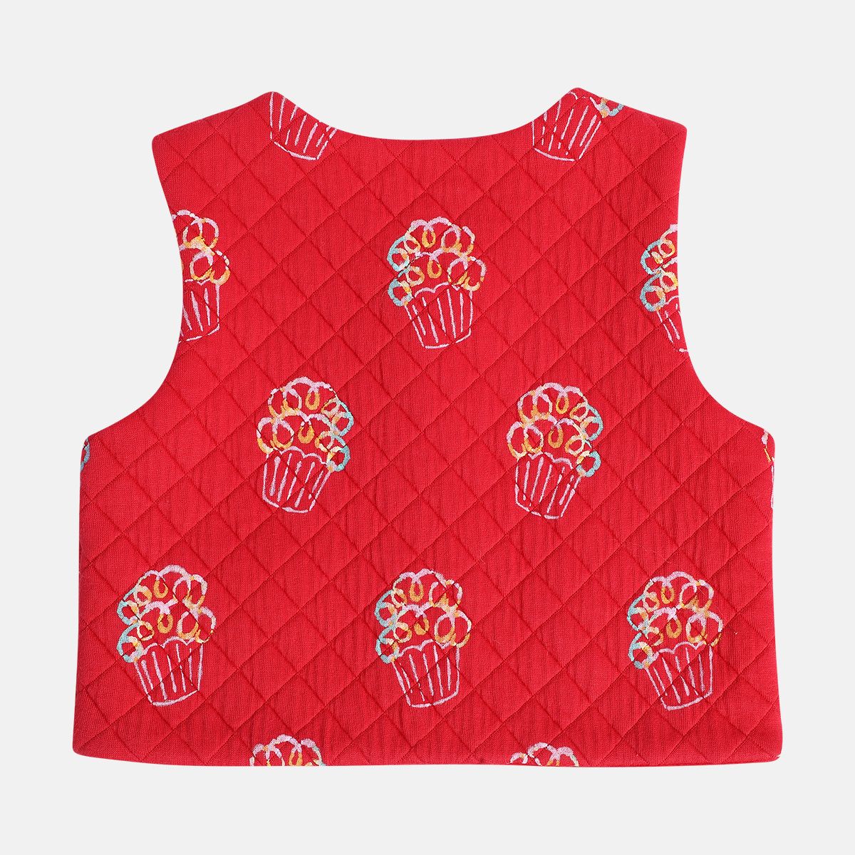 Girls Red Gillet