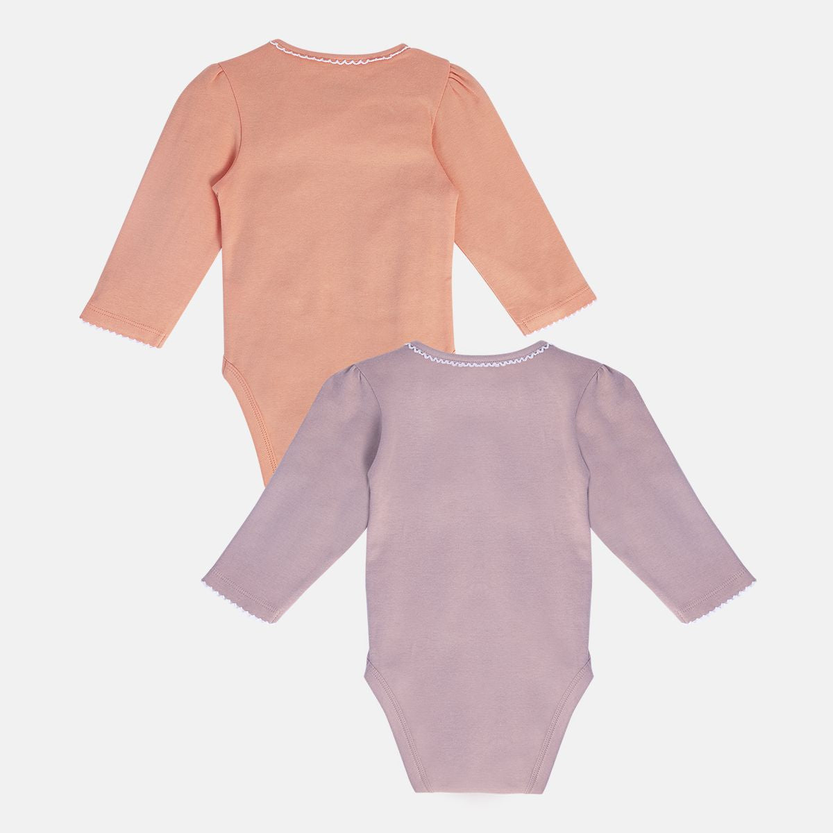 Girls Multicolor Pack Of 2 Body Suit