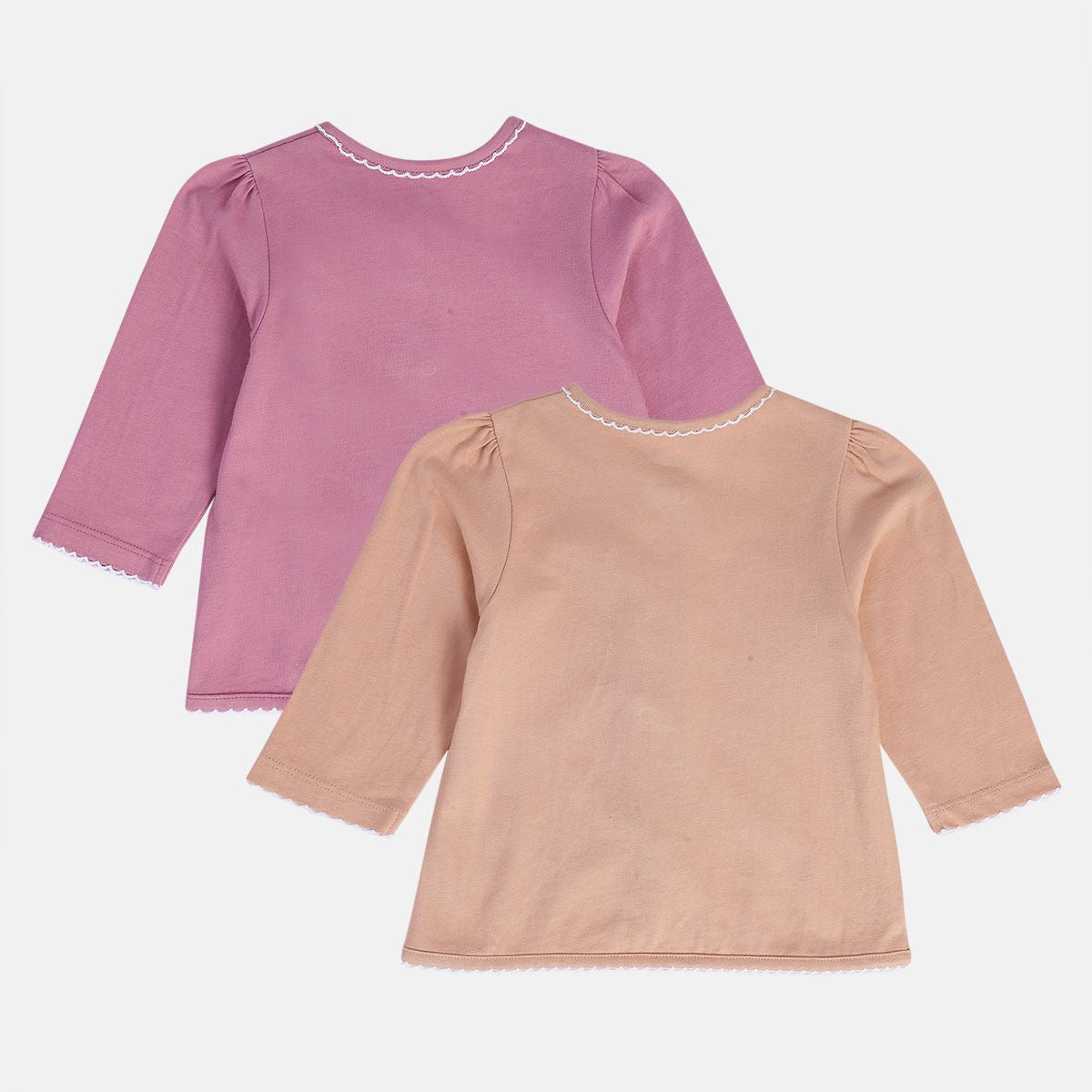 Girls Multicolor Pack Of 2 Front Open Vest