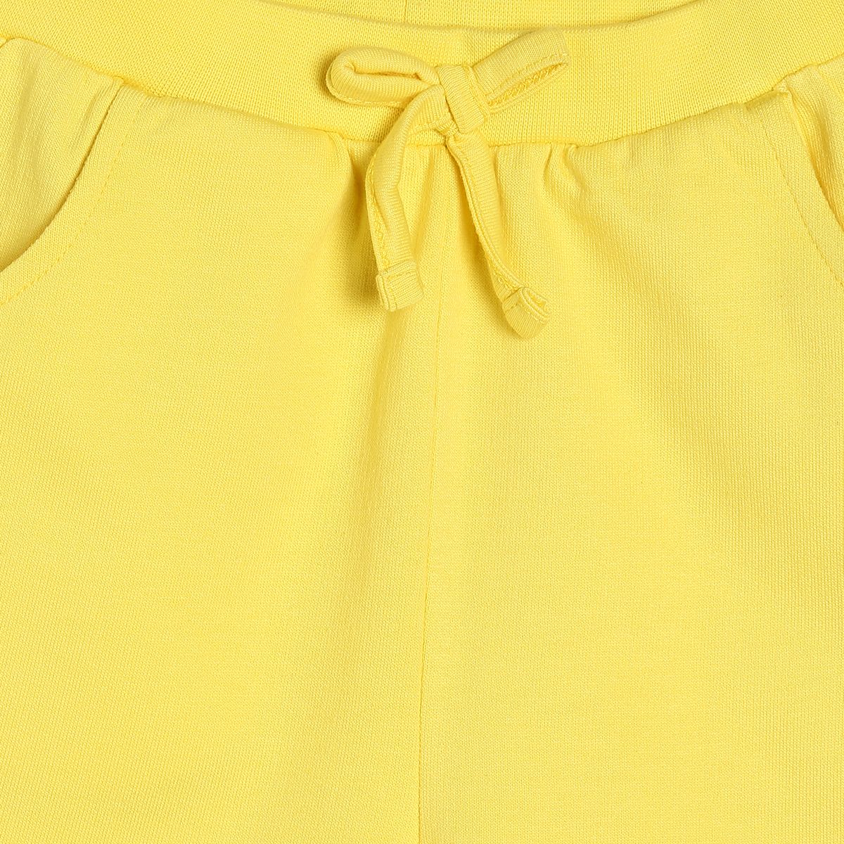 Girls Yellow Pack Of 1 Shorts