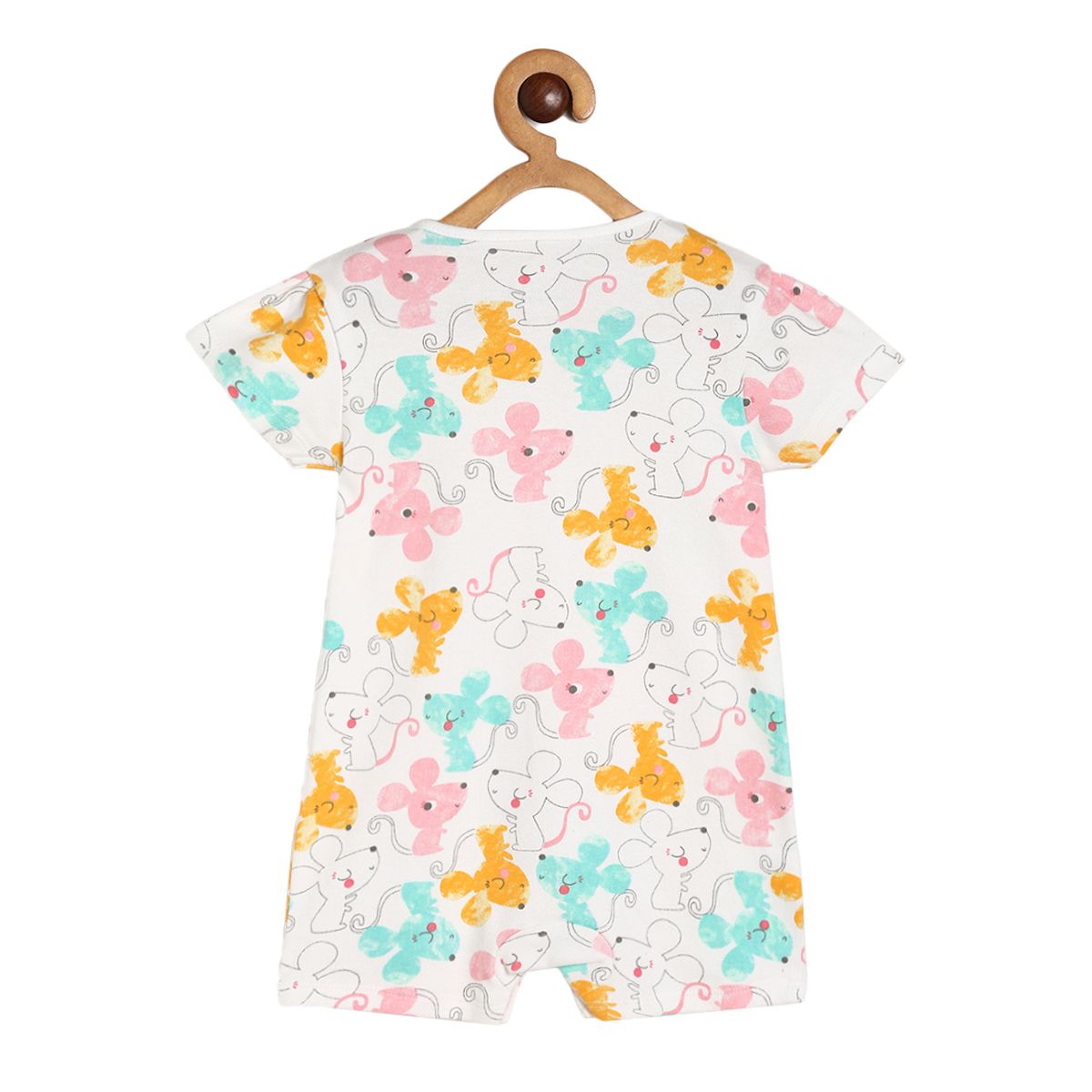 Girls Multicolor Pack Of 2 Romper