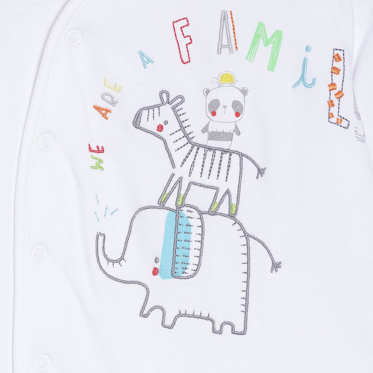 Pack of 1 hooded sleepsuit - off white for Tiny Born