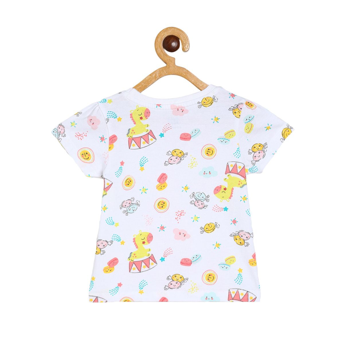 Girls Multicolor Pack Of 3 Knit Top