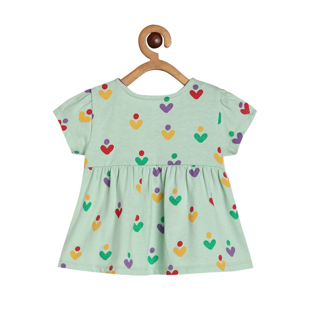 Girls Green Pack Of 2 Top And Bottom