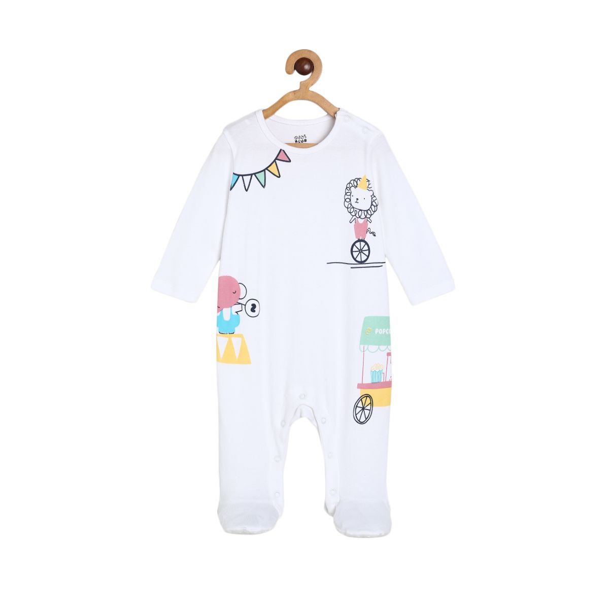 Boys Multicolor Pack Of 2 Sleep Suit