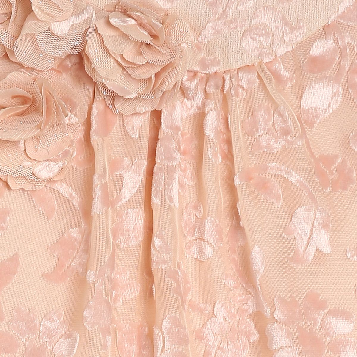 Girls Beige Pack Of 1 Dress