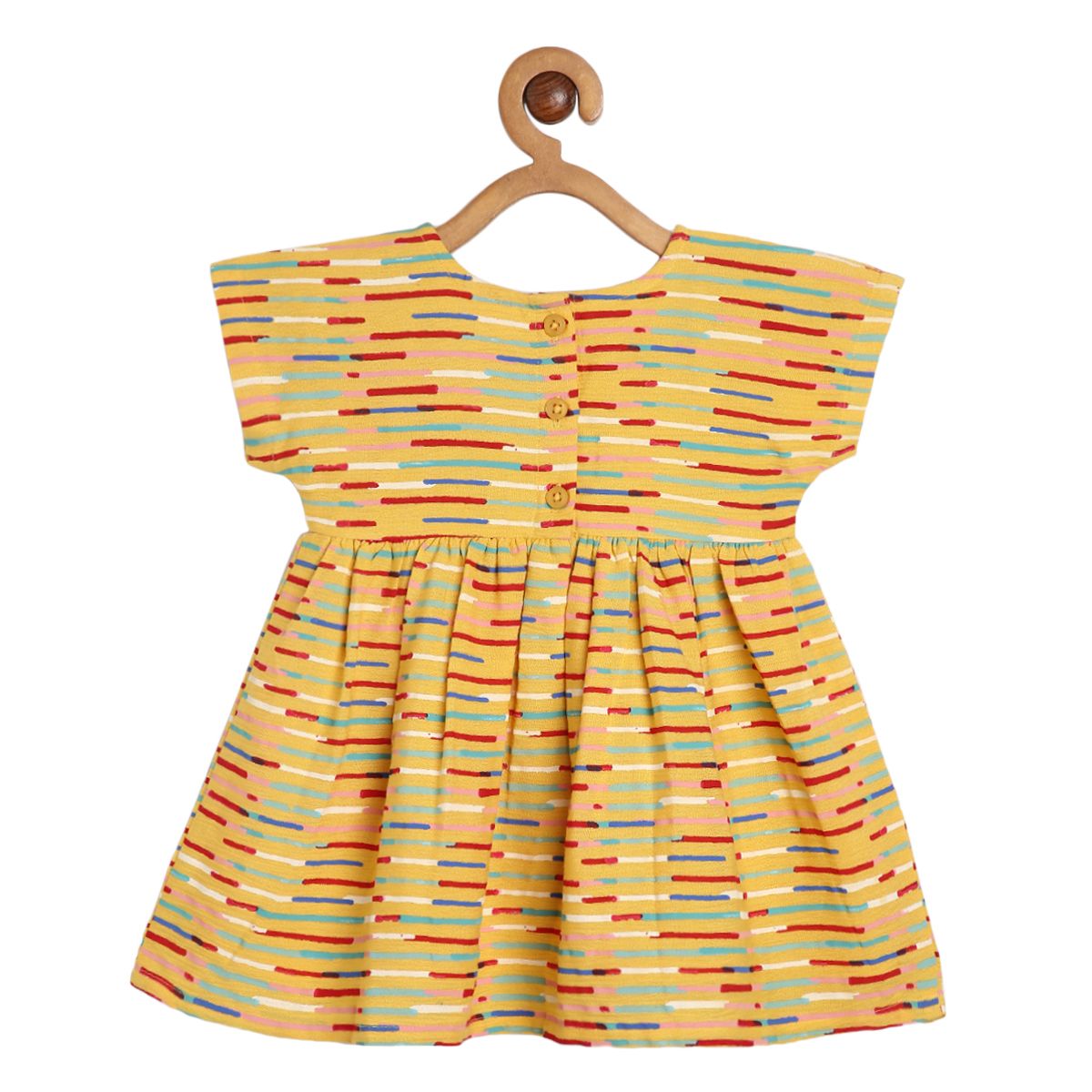 Girls Yellow Pack Of 2 Dress