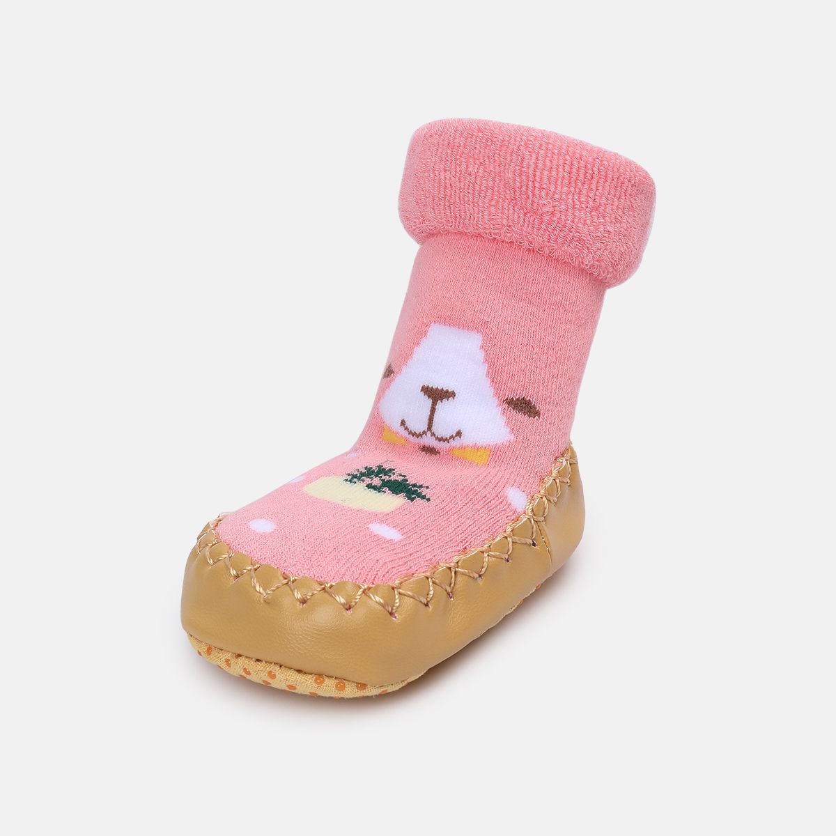 Girls Pink Moccains
