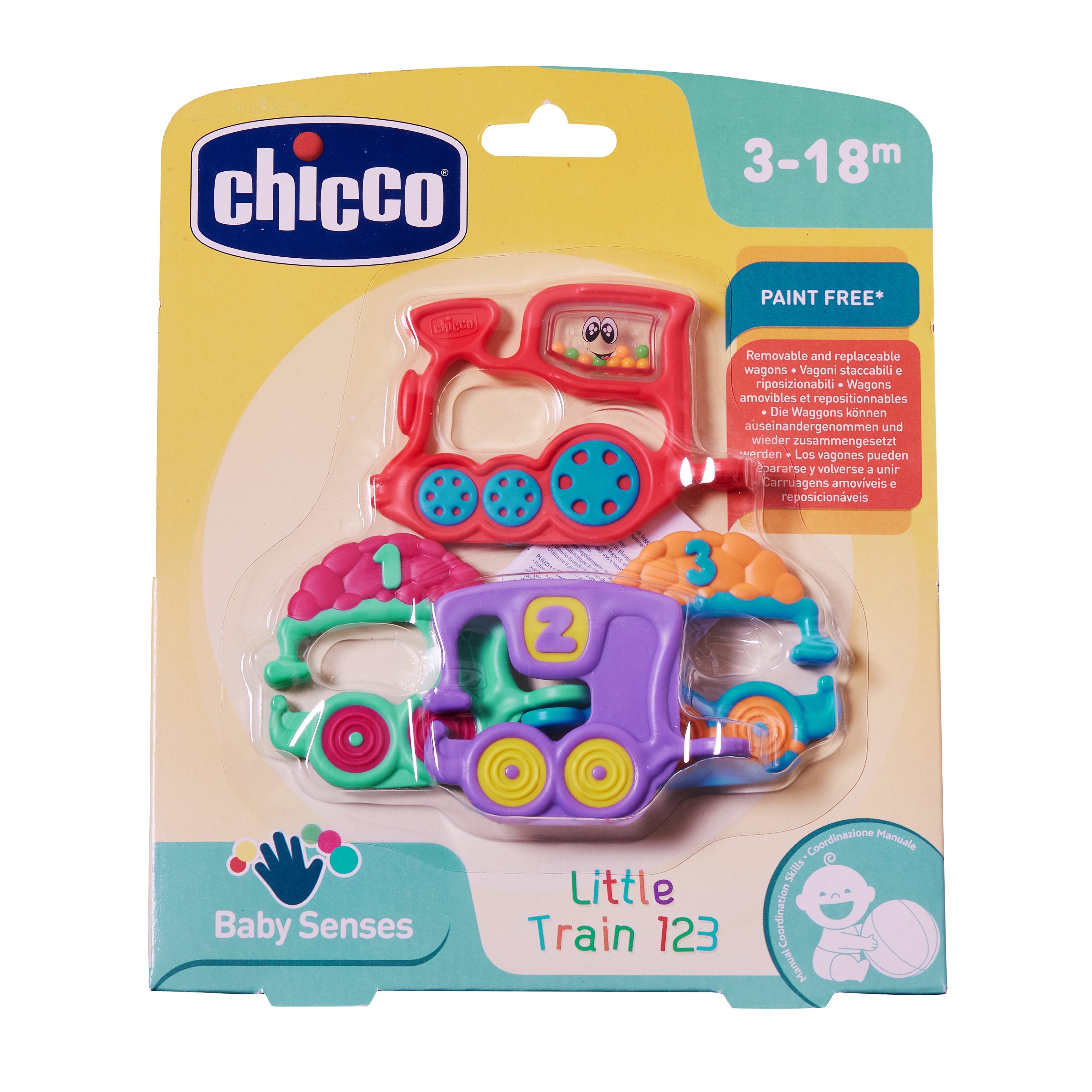 Chicco Toy Bs Rattle Train 123 India