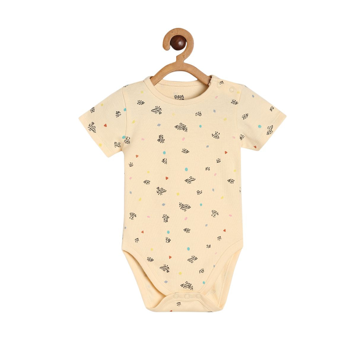 Boys Multicolor Pack Of 3 Body Suit