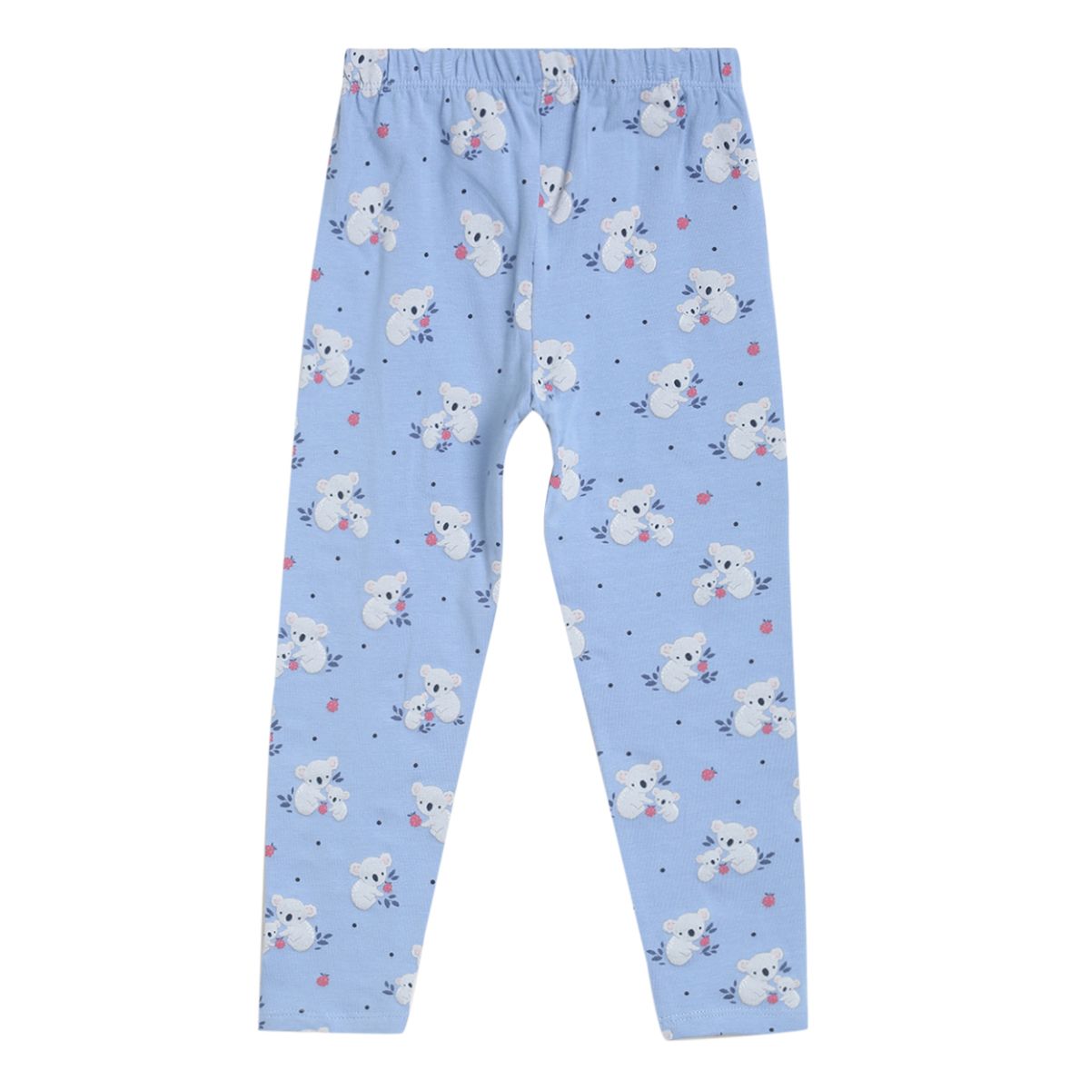Pack of 2 top and bottom set - blue for 3-6 Months