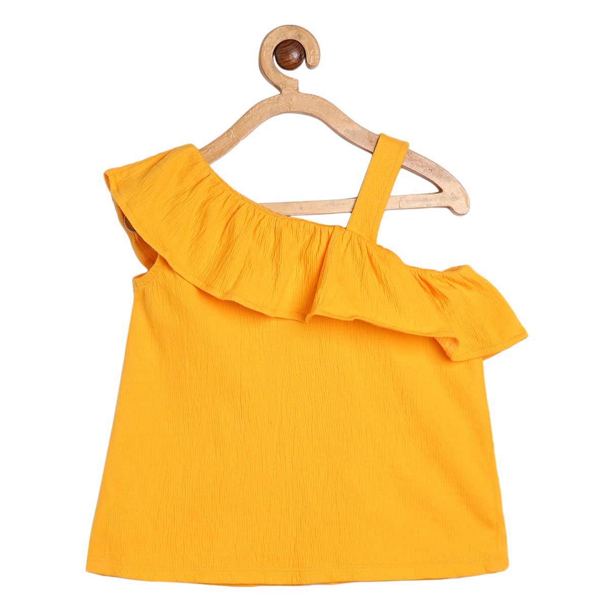 Girls Yellow Pack Of 2 Lounge Wear