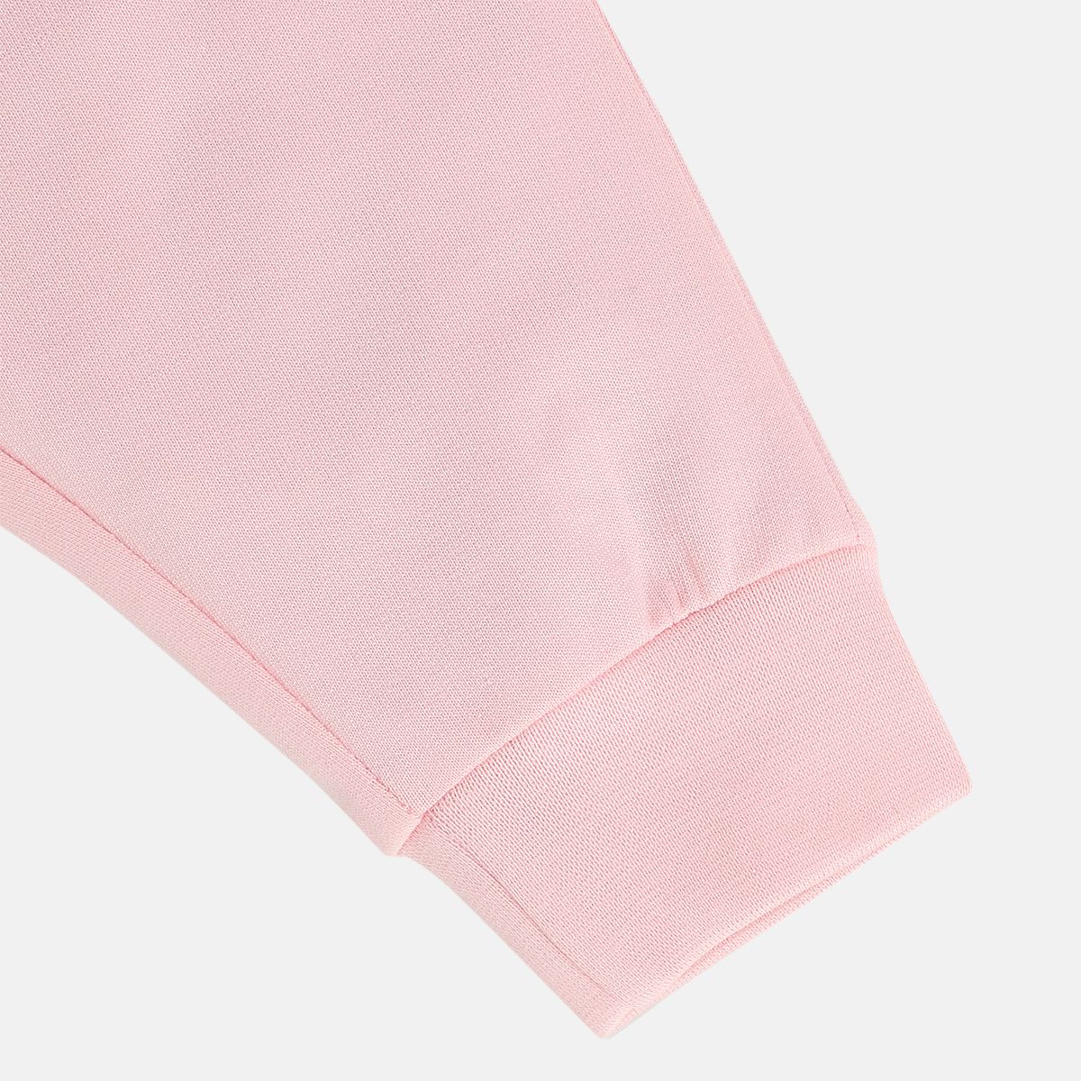 Girls Cotton Solid Joggers - Pink