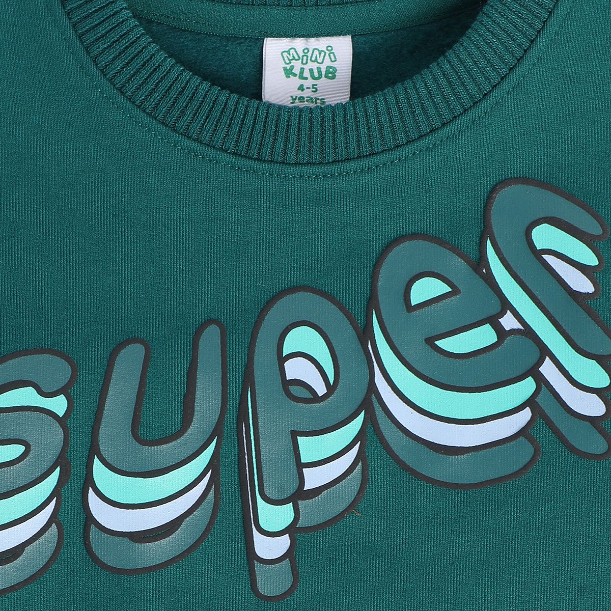 Boys Green Sweat Shirt