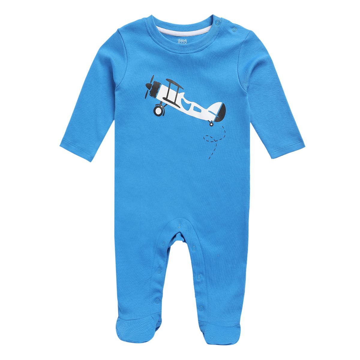 Boys Multicolor Pack Of 2 Sleep Suit