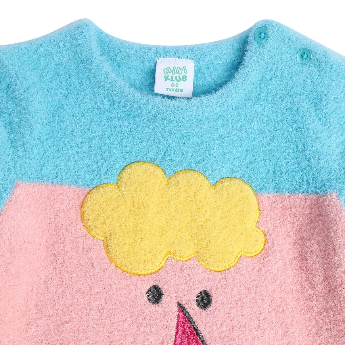 Girls Blue Pack Of 1 Sweater