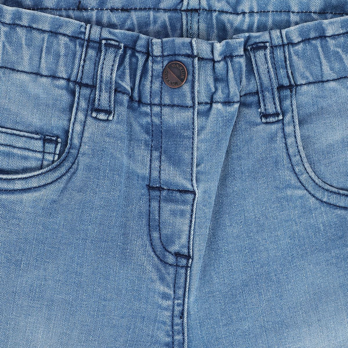 Girls Blue Pack Of 1 Denim Pant