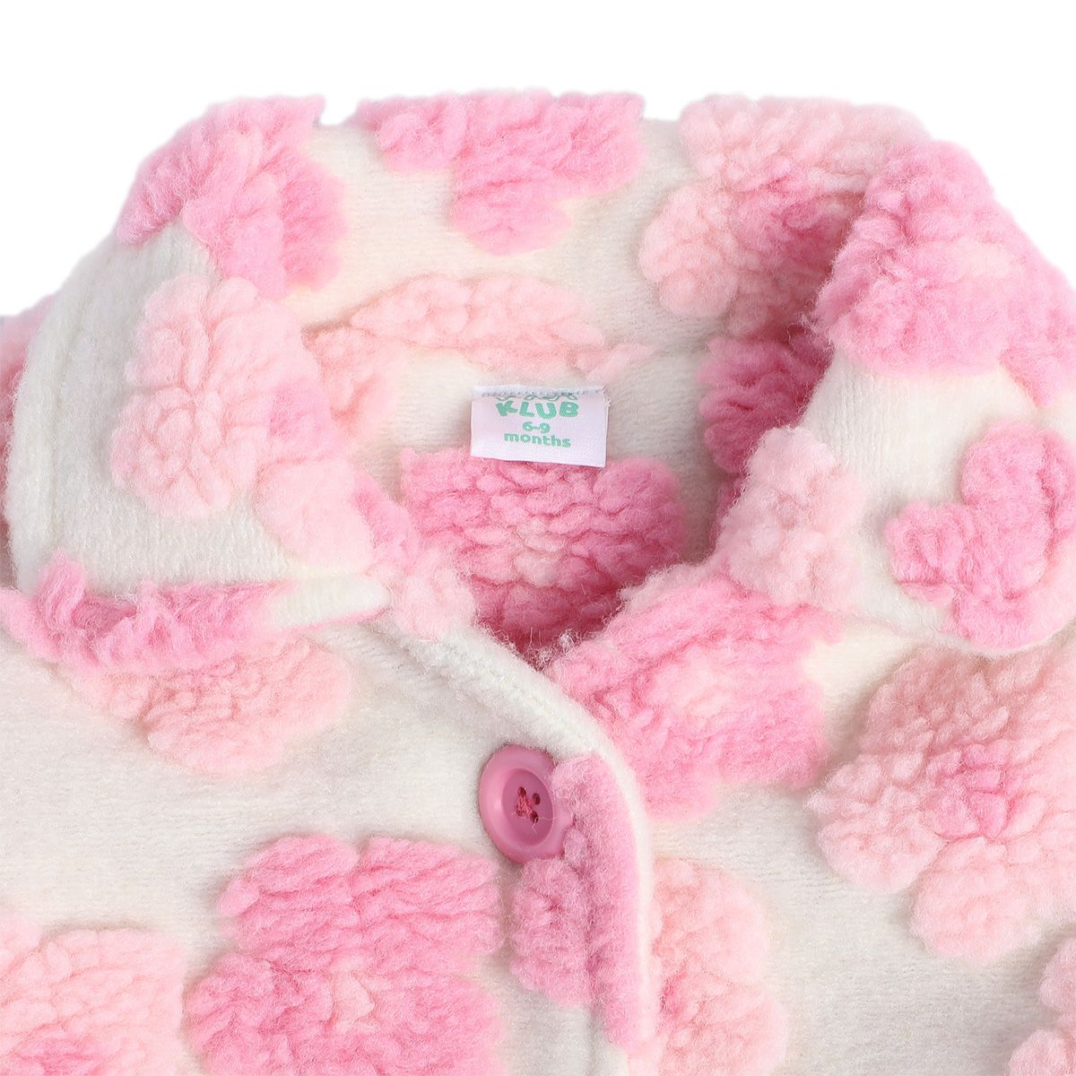 Girls Marshmallow Pack Of 1 Jacket