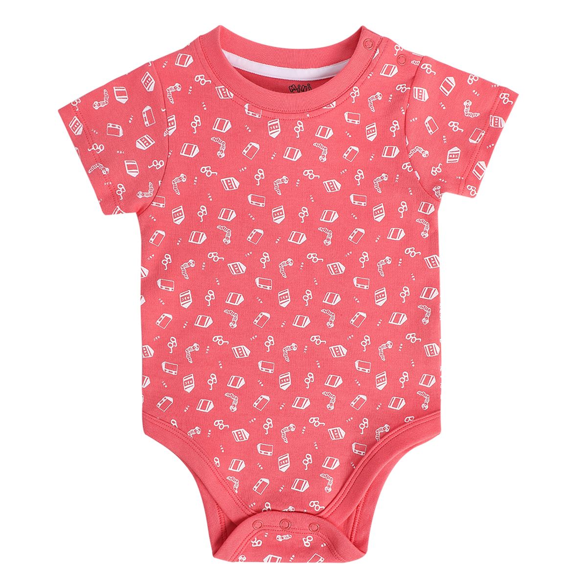 Boys Multicolor Pack Of 3 Body Suit