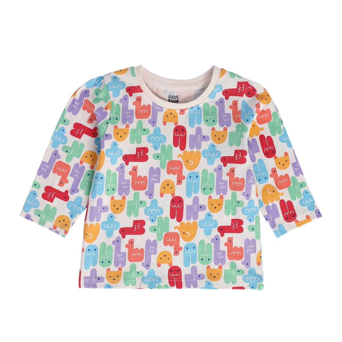 Girls Multicolor Pack Of 3 Knit Top